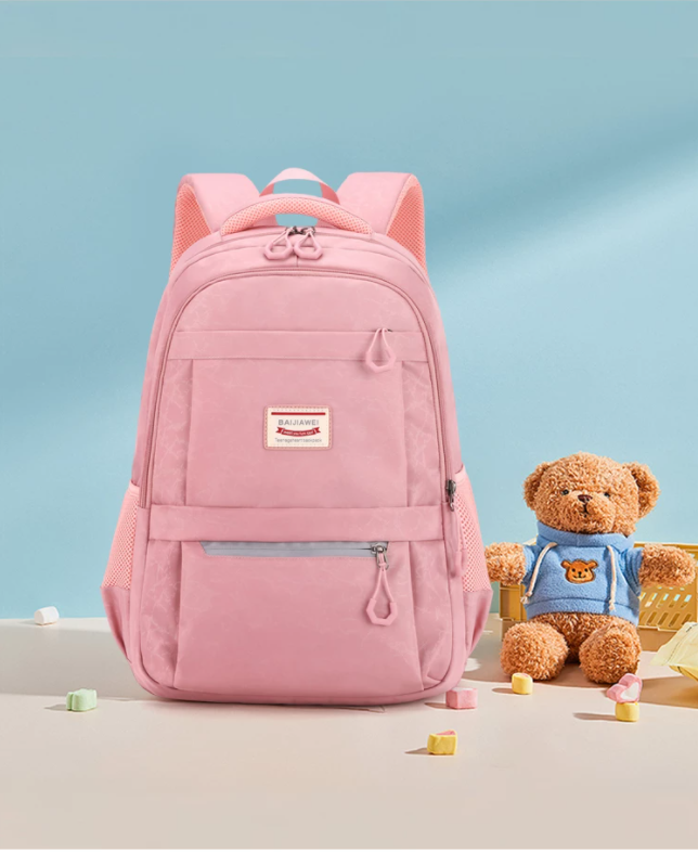 Women's Kawaii Backpack Junior High School Students Pink Multifunctional Student Schoolbag Travel Backpack For Teenagers Girl