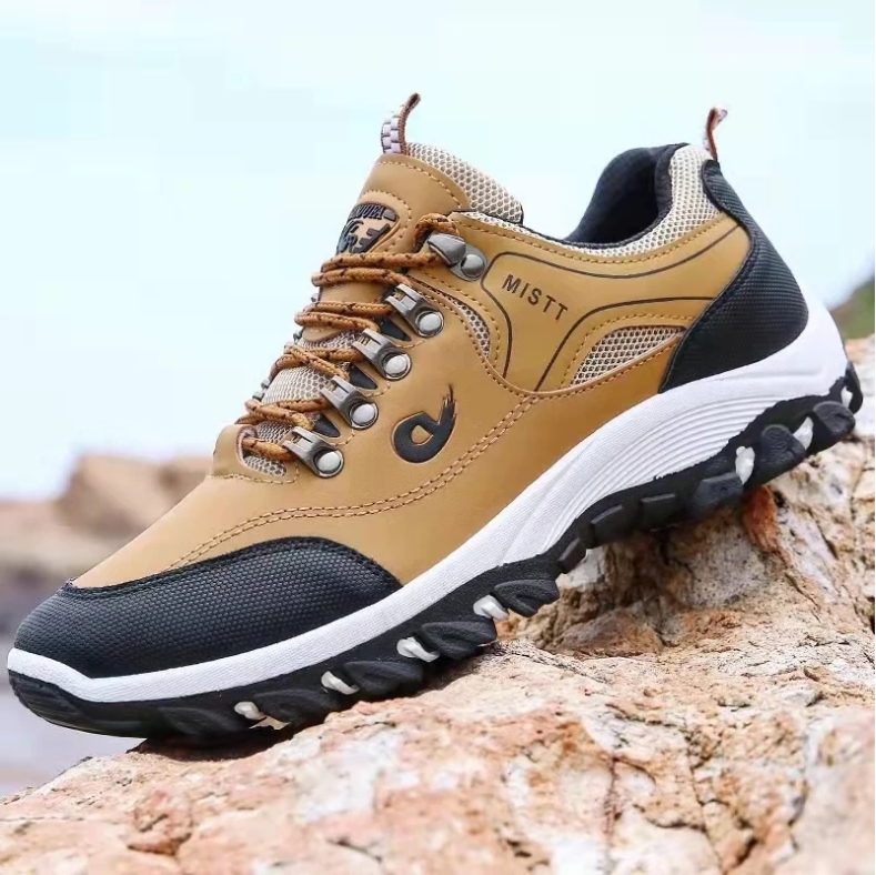 Men 39-48 Big Size Outdoor Hiking Camping Running Walking Jogging Sneaker Boots Waterproof AntiI-Slip Sport Shoes Zapatos Hombre