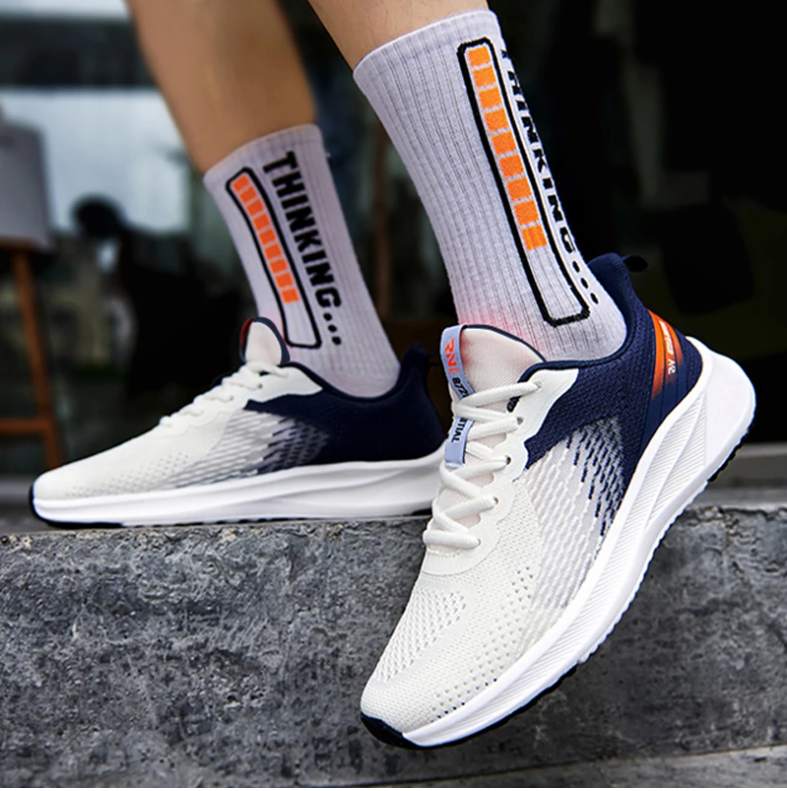 2022 Breathable Running Shoes for Men Lightweight Non-slip Sneakers Comfort Tenis Sports Shoes Walking Casual Shoes Large Size