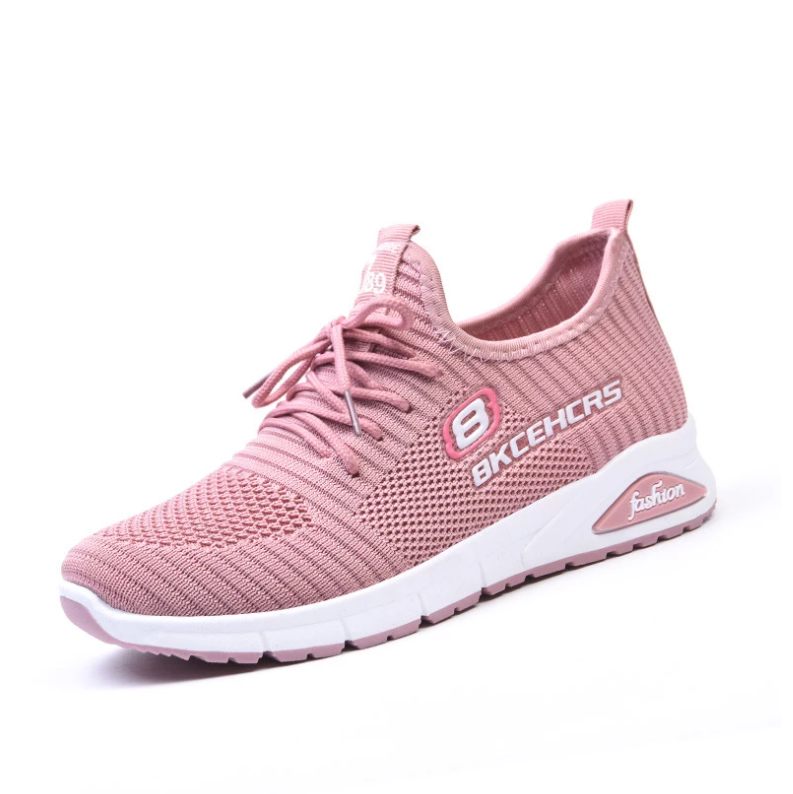 New 2021 Summer Women's Casual Mesh Shoes Fashion Lace-up Breathable Woman Light Sneakers Outdoor Walk Hiking Big Size Shoes