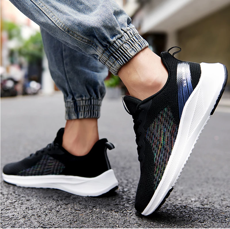 2022 Breathable Running Shoes for Men Lightweight Non-slip Sneakers Comfort Tenis Sports Shoes Walking Casual Shoes Large Size