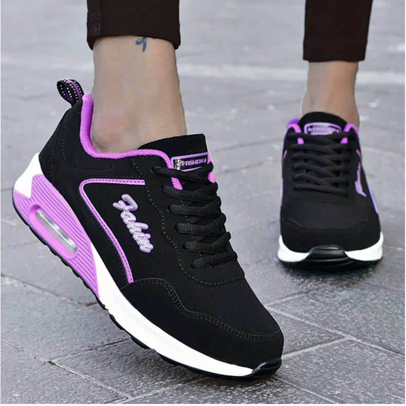 Women Running Shoes Breathable Outdoor Sports Casual Shoes Light Air Cushion Walking Shoes Sneakers Female Tenis Feminino Shoes