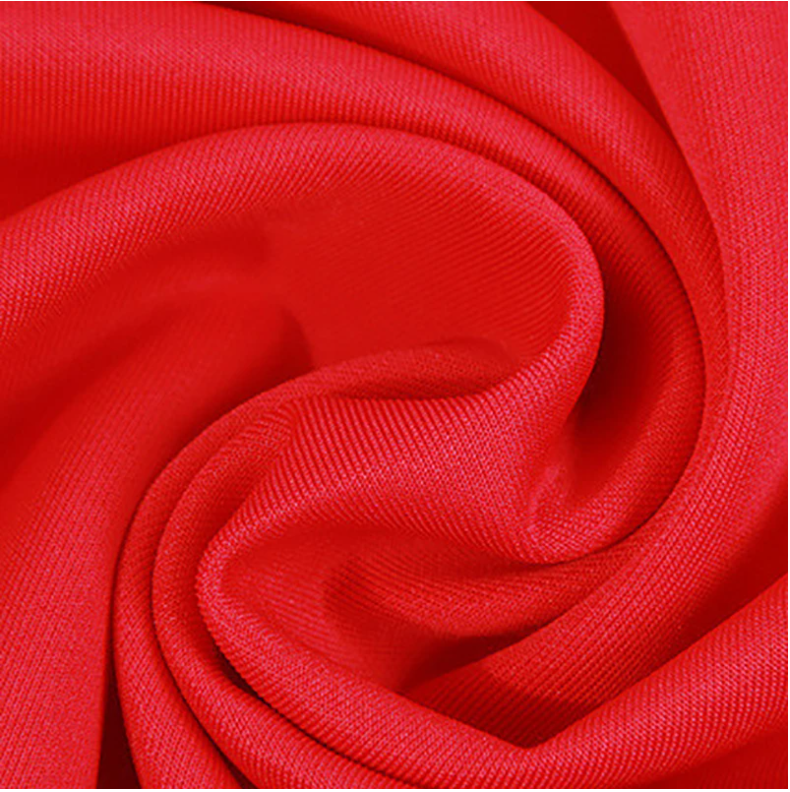 Thin Scuba Knit Fabric Polyester Spandex Stretch Knitted Cloth Spring and Autumn for Sewing Clothes Dresses by Half Meter