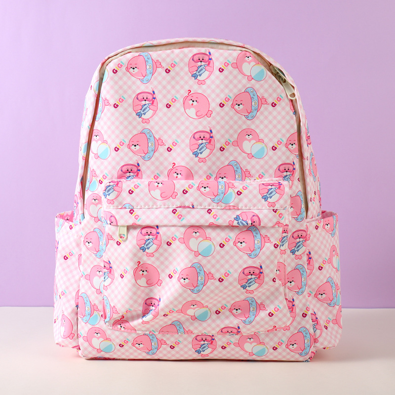 Seaworld Seal Printed Backpack