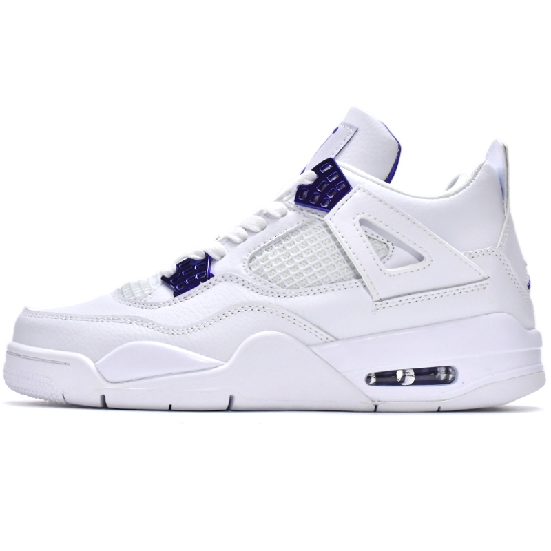 metallic purple air jordan 4
