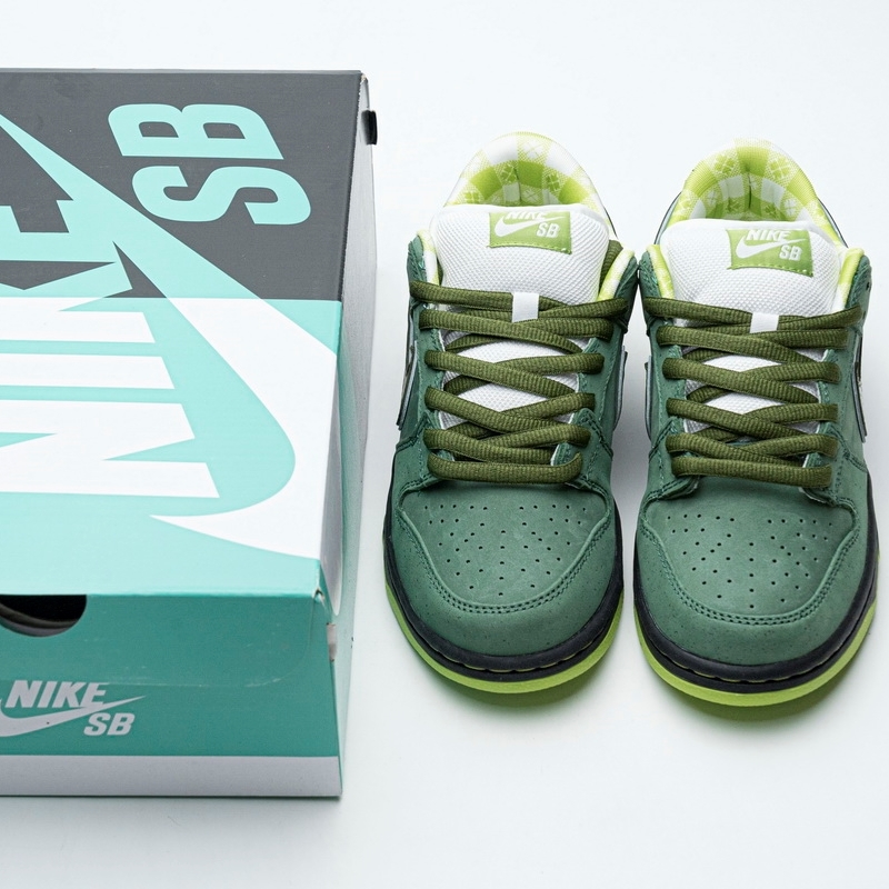 concepts x nike sb dunk low green lobster