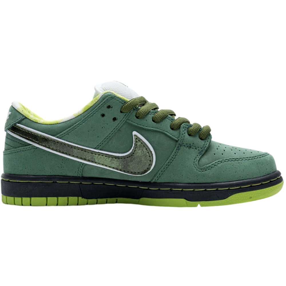 concepts x nike sb dunk low green lobster
