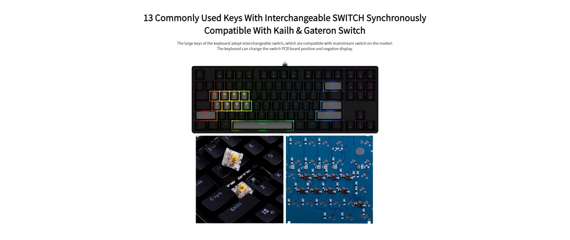 1STPLAYER MECHANICAL KEYBOARD MK8
