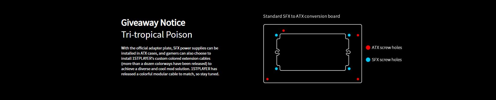 SFX 6.5/7.5 POWER SUPPLY