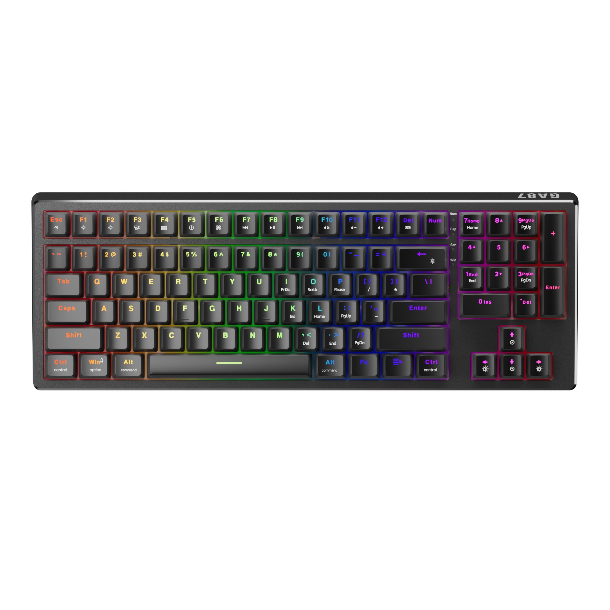 GA87   93KEYS MECHANICAL KEYBOARD