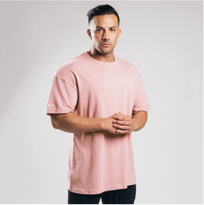 2022 New large-type Men Loose T-shirt cotton Casual Sporting Oversized Tee Shirt Gym Running Streetwear Fitness Sports clothing