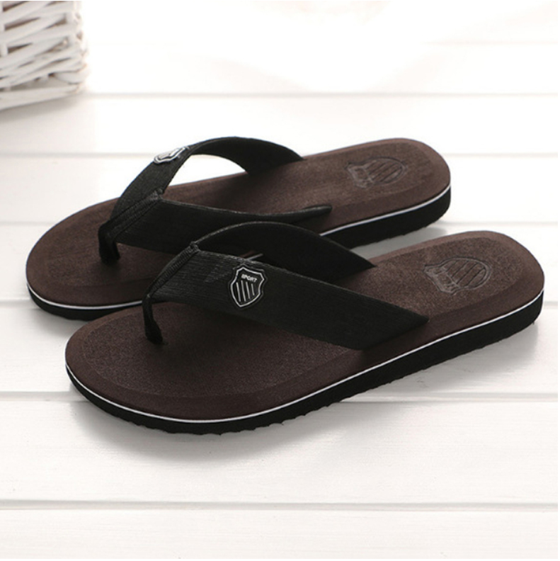 Summer Slippers Men Flip Flops Beach Sandals Non-slip Casual Flat Shoes 2022 Slippers Indoor House Shoes For Men Outdoor Slides