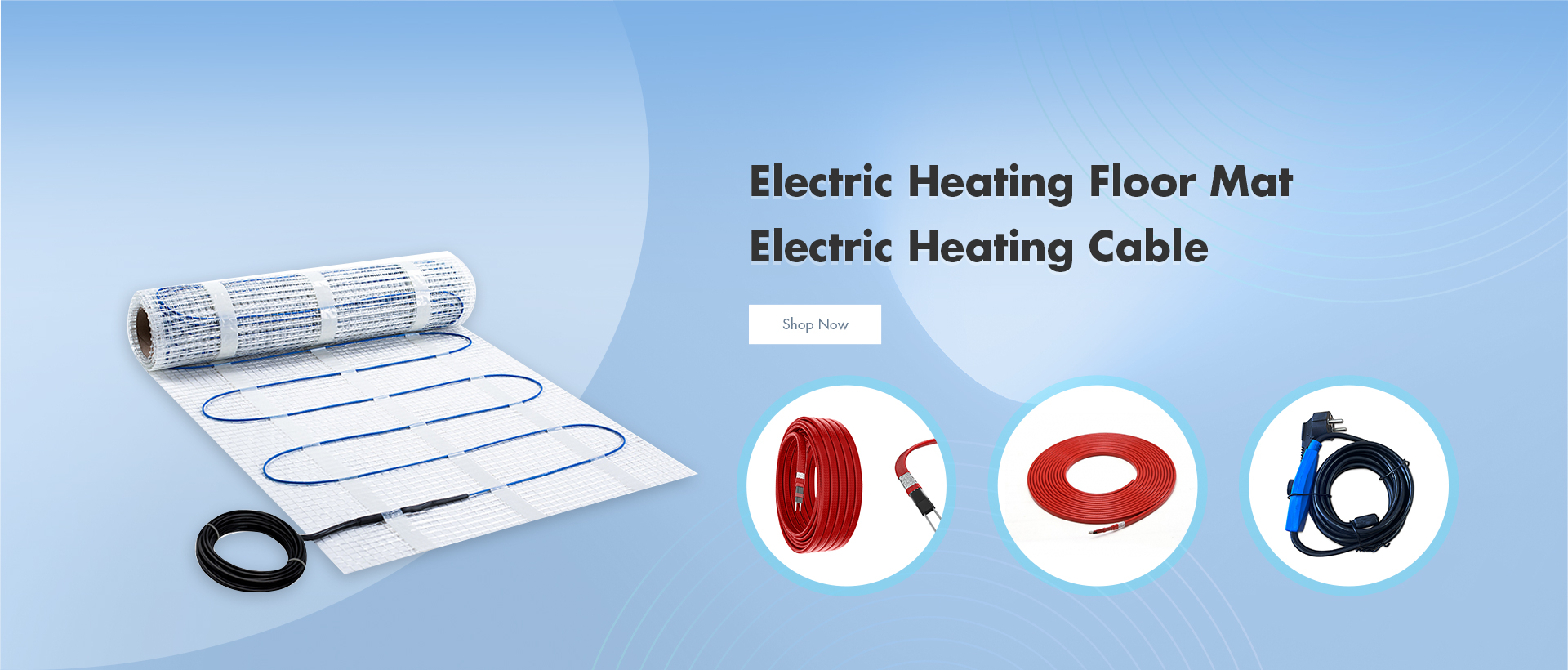 Self-Regulating Heating Cables; Electric Heating Floor Mat