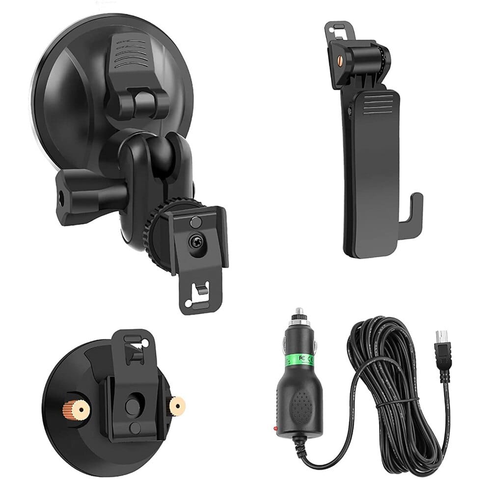 Body Worn Camera Accessories Bundle Kit