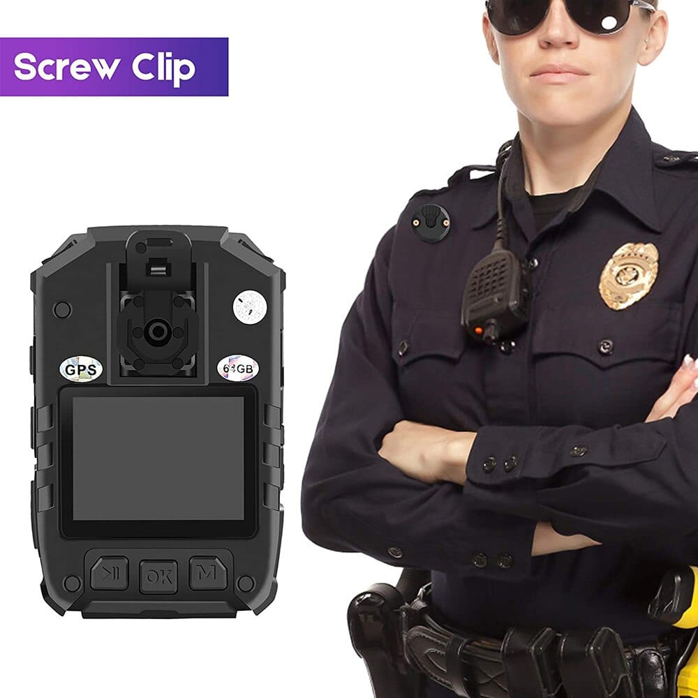 CammPro Body Worn Camera Accessories Bundle Kit, Screw Clip+Car Charger+Suction Cup Mount+Shoulder Clip (for M831 &amp; I826)