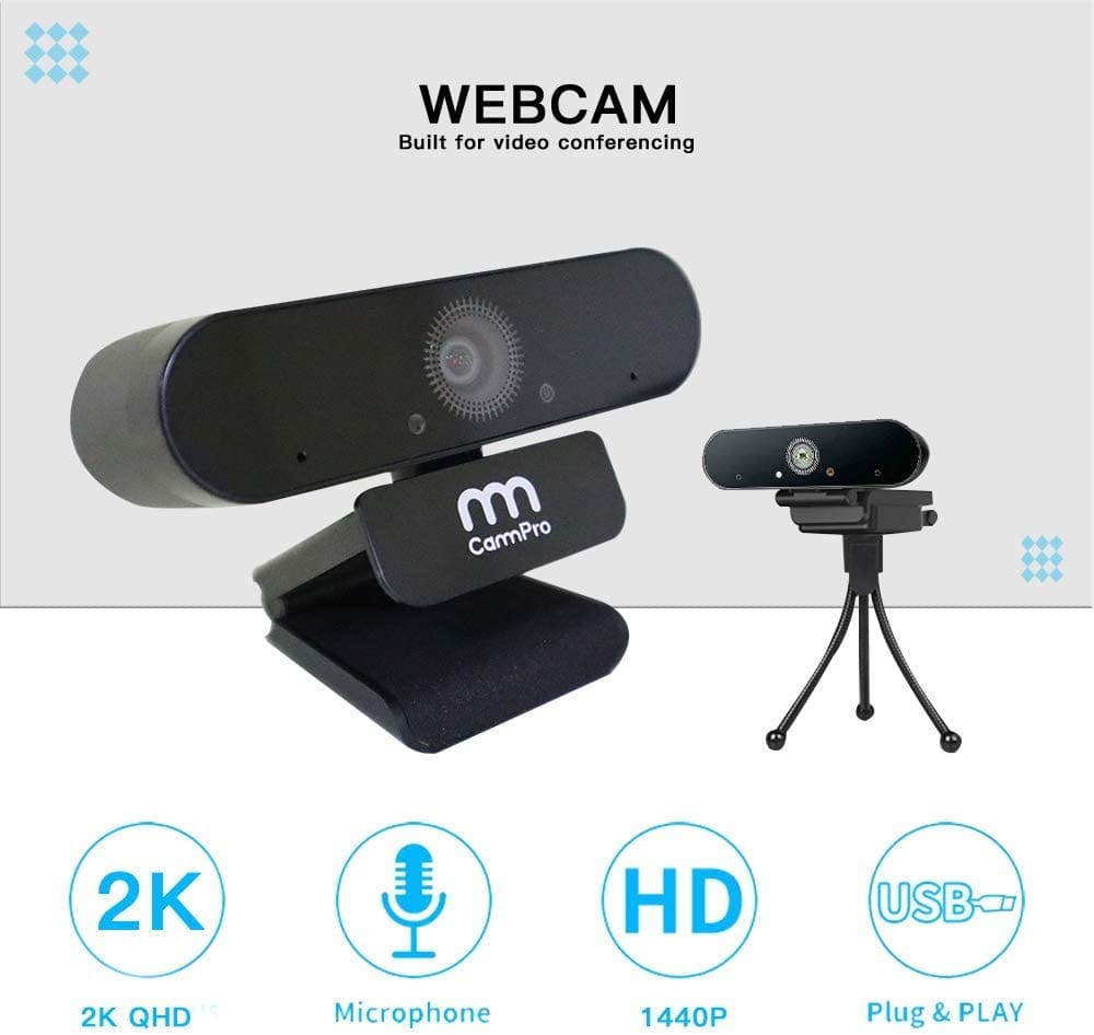CammPro UHD 1440P Webcam
