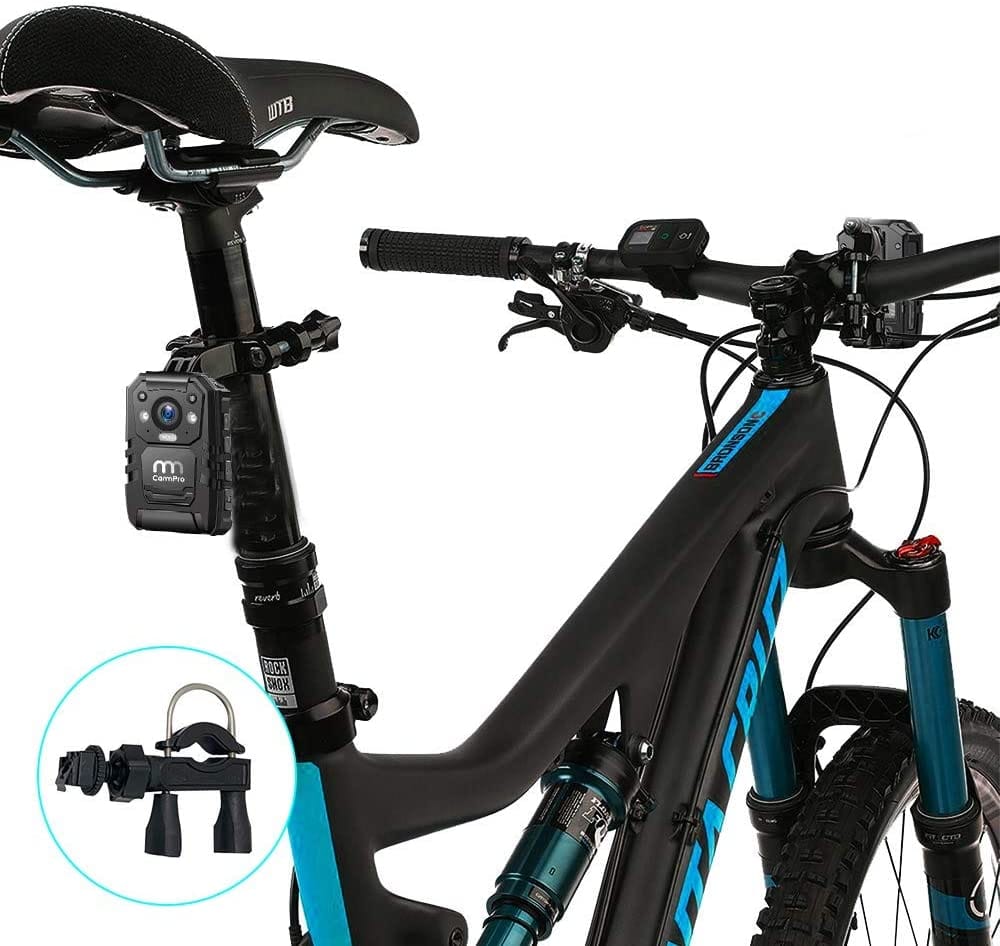 Universal Motorcycle Handlebar Bracket 360&deg; Rotatable Bike Mount for CammPro Body Cameras