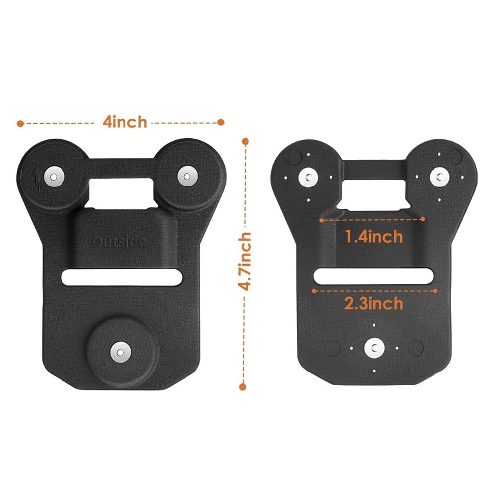 CammPro Body Camera Magnetic Mount, Universal Magnet Mount Holder Wearable Clip,Stick to Clothes for All Brand Body Camera