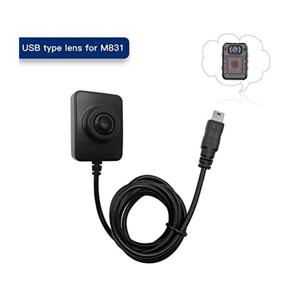 CammPro Auxiliary Cam of Body Camera External Recorder for Connection with Main Camera Body
