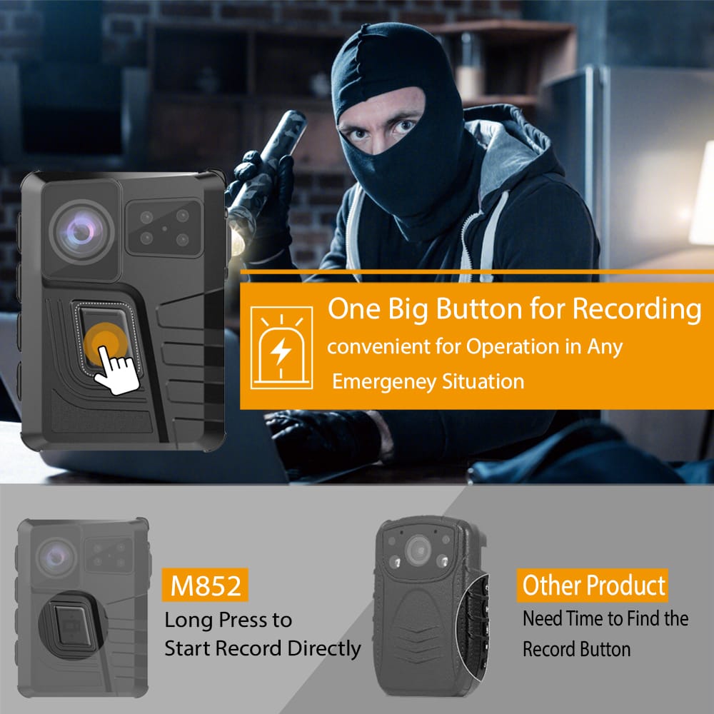 CammPro M852 WiFi Body Camera