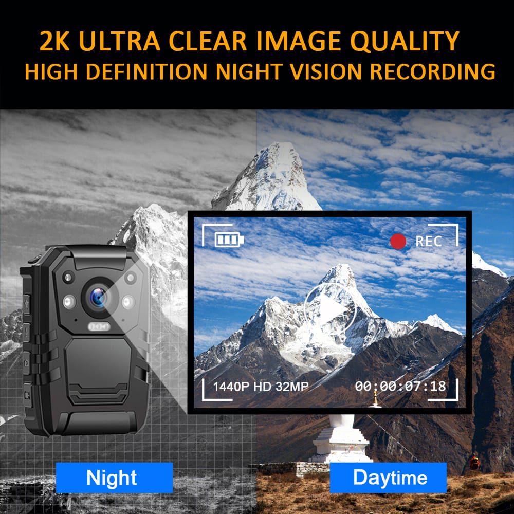 CammPro I827 4G GPS Body Camera
