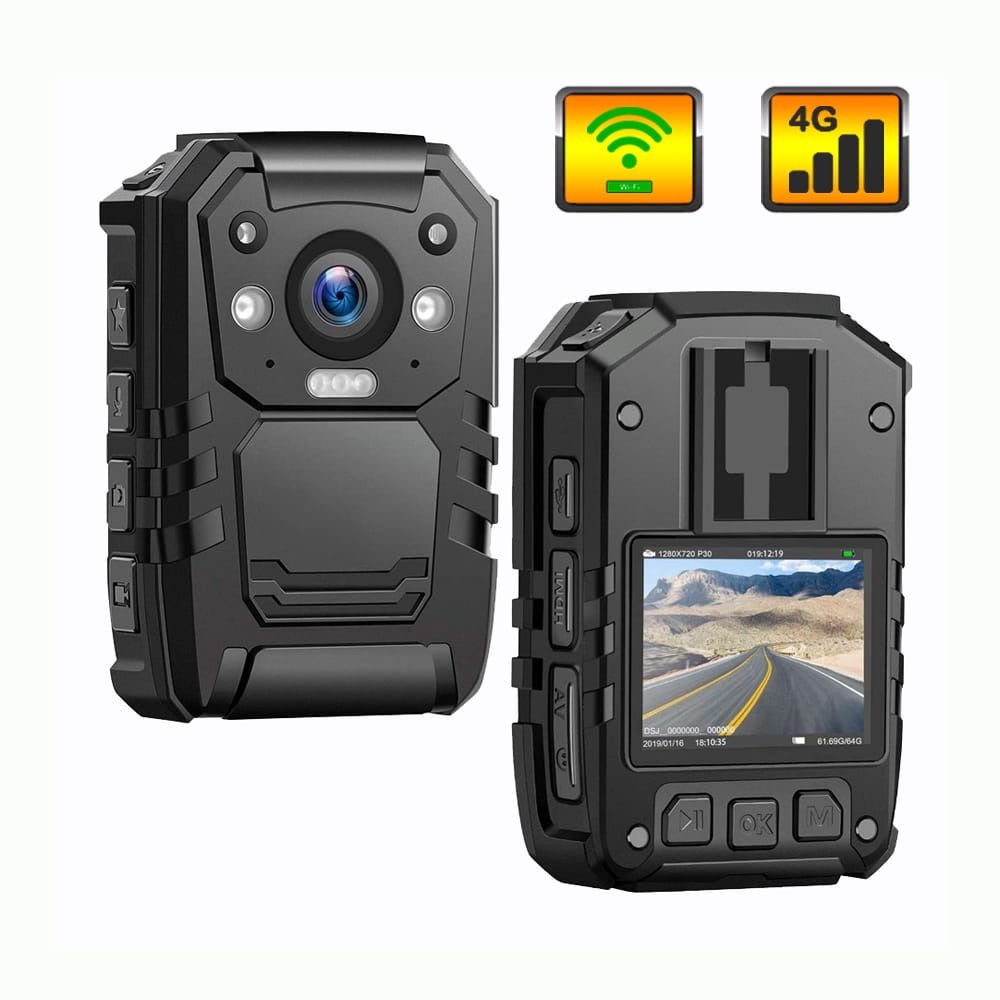 CammPro I827 4G GPS Body Camera