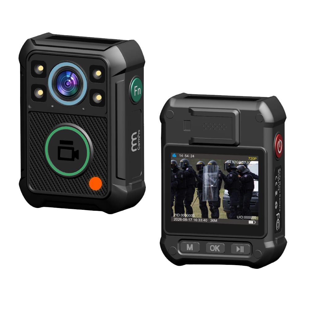 CammPro C3 4K UHD Police Body Camera