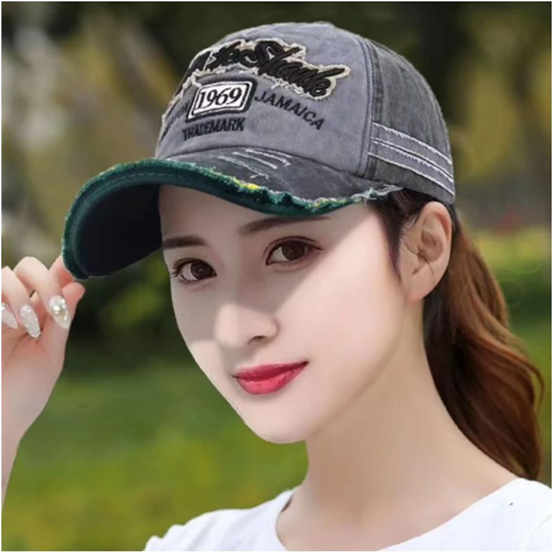 Spring Summer 1969 Embroidery Baseball Cap Fashion Snapback Hats Casquette Bone Cotton Fitted Hat For Men Women