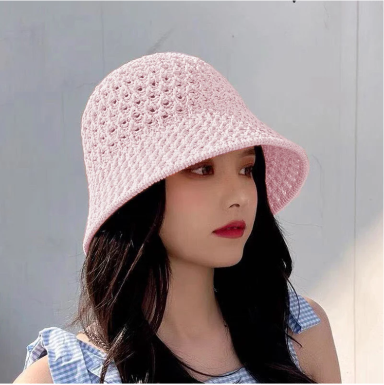 Simple Girl Sun Hat Wide Brim Floppy Summer Hats for Women Beach Panama Straw Dome Weave Bucket Hat Femme Shade Hat Women Hats