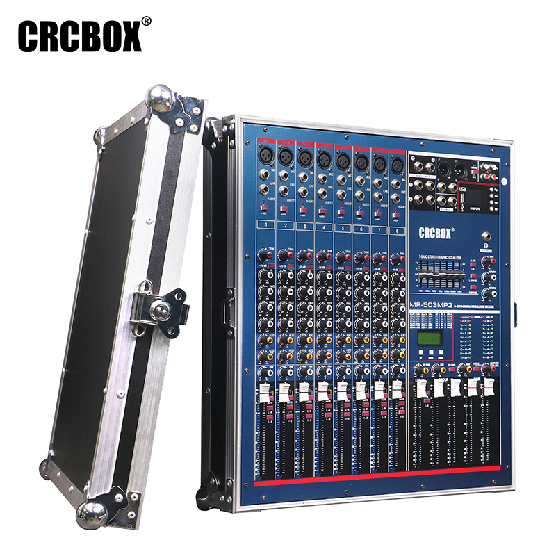 Flight Case For crcbox MR503 8 Channel Mixing Console