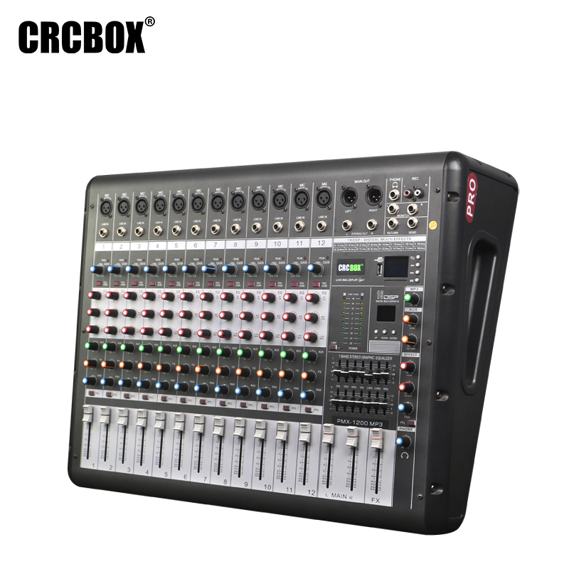 PMX1200 Powered Audio Mixers Console