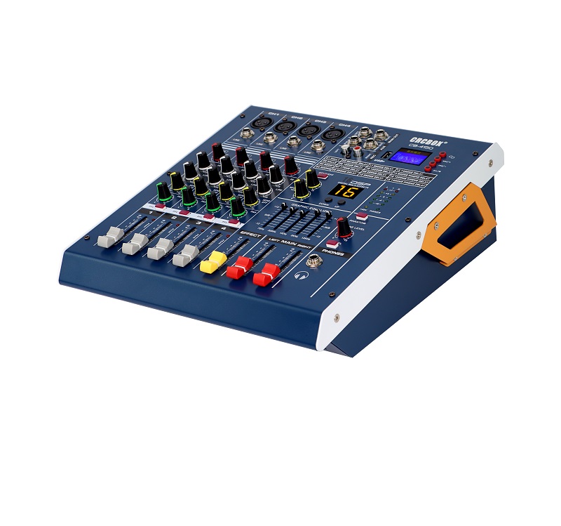 CB4000 4 Channel Powered Audio Mixers Console
